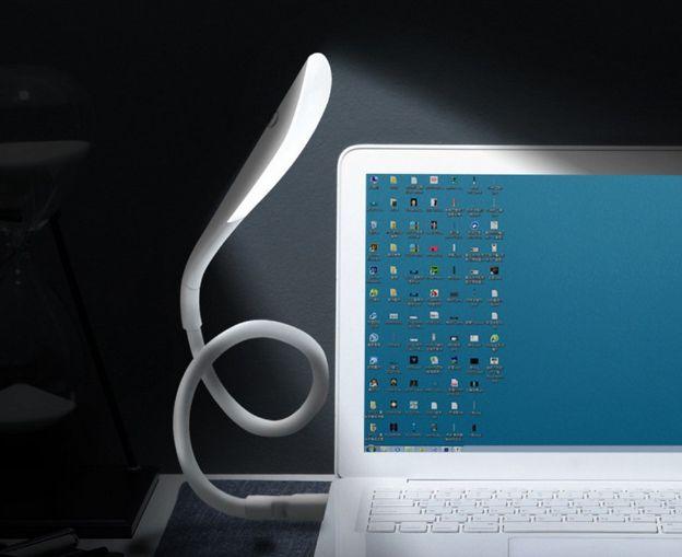 Світлодіодна 14 LED USB лампа з сенсорною кнопкою БІЛА SKU0000730