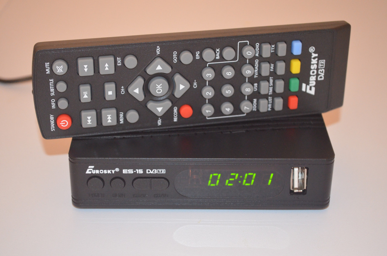 EUROSKY ES-15 AC3 Internet - Т2 Тюнер DVB-T2