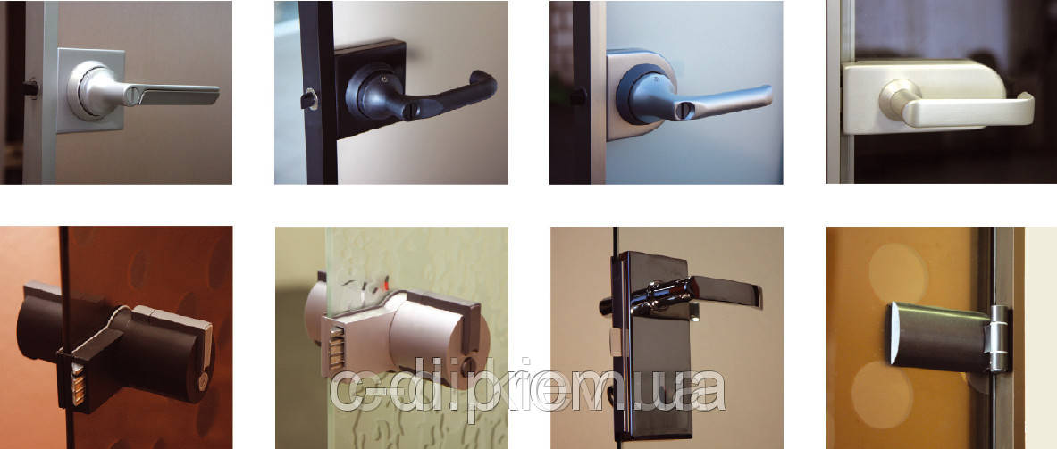 ФУРНІТУРА ДЛЯ СТЕКЛЯННИХ ДВЕРЕЙ