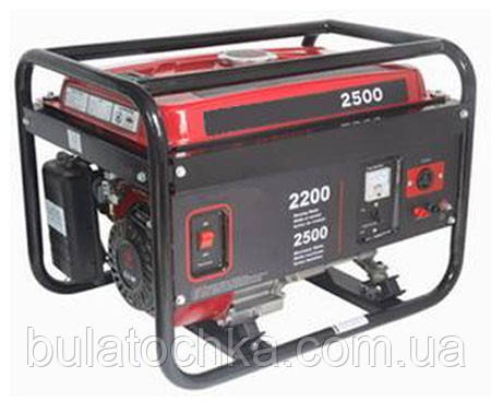Бензиновий генератор Weima WM2500 (2,5 кВт), фото 1