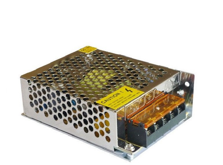 Блок живлення 12В (залізний корпус з перфорацією) 3А