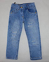 Стильные джинсы на девочку 3,4,5,6,7 лет