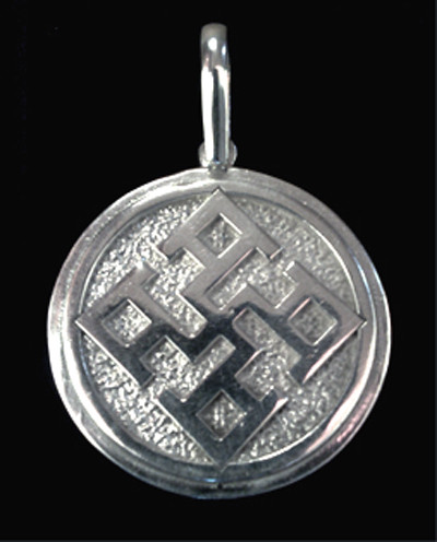 Духовна сила слов'янський оберіг срібло 925 проби, фото 1