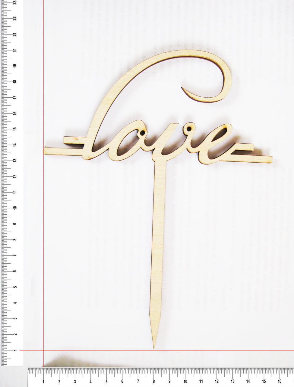 Топер Love 19 х 15,5 см