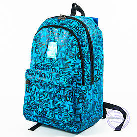 Спортивний рюкзак Adidas - блакитний - 605