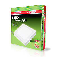 LED-світильник Eurolamp Downlight NEW 18 W 1530 Lm Ra93 4000K квадратний