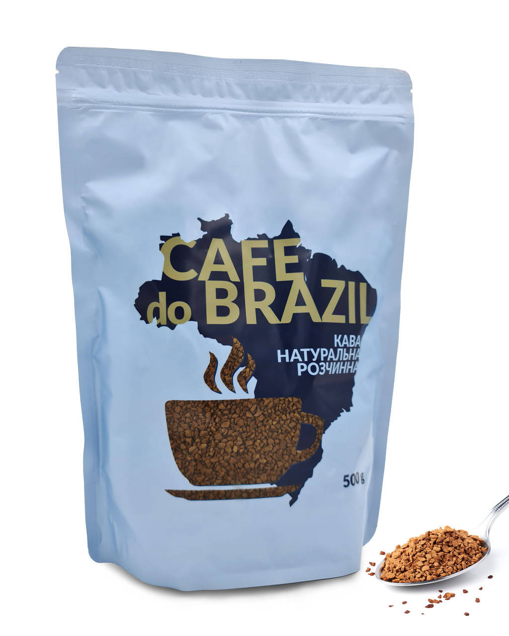 

Кофе растворимый сублимированный Cafe do Brazil, 500г