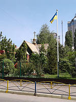 Флагшток для Свято-Духівського храму в Києві