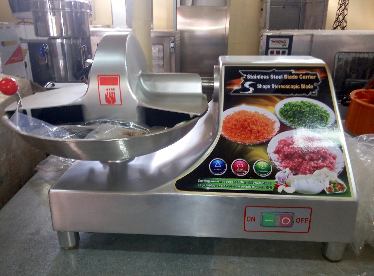 Куттер (подрібнювач) для рубання м'яса і харчових продуктів Vektor SL 400 5l новий
