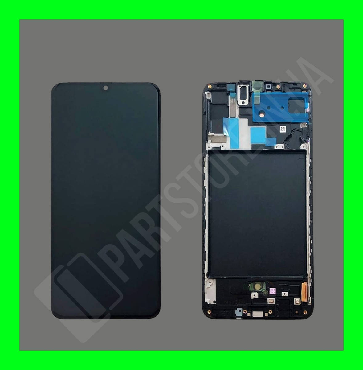 

Дисплей модуль Samsung SM А705 OLED А70 Black 2019 (оригинальный размер матрицы) с рамкой, Черный