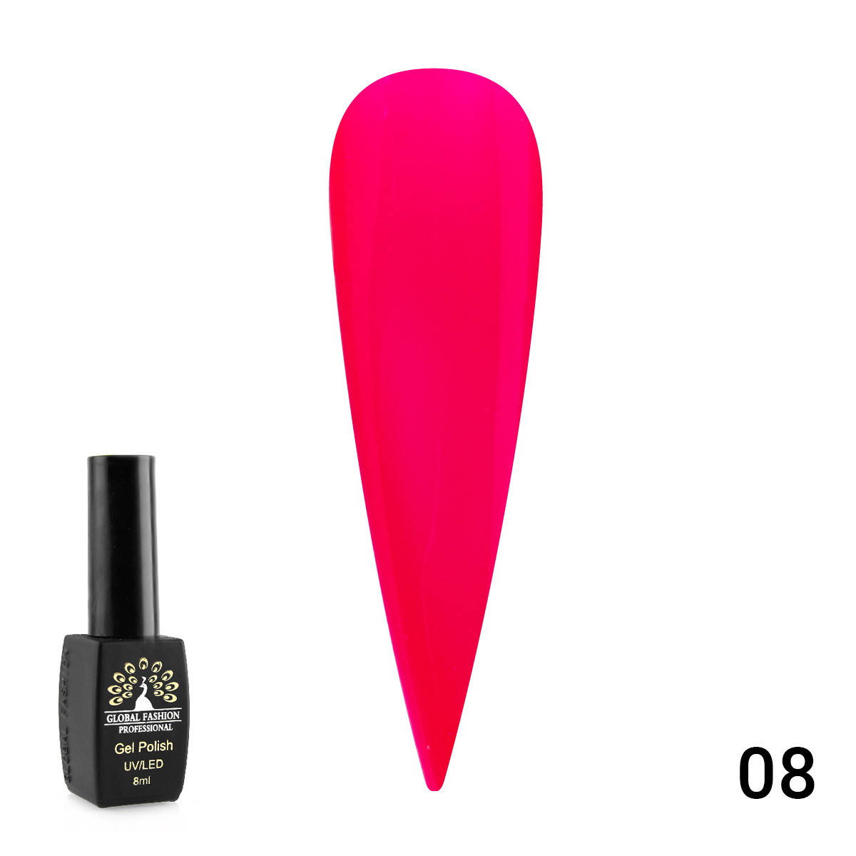 

Люминесцентный гель лак ТМ LUMINOUS Global Fashion -8 ml