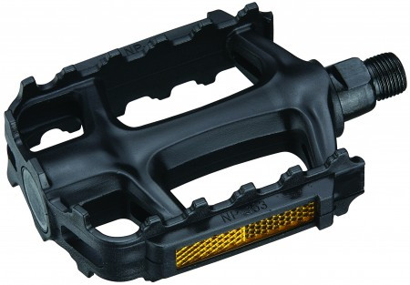 Педалі пластик NECO WP-163 MTB 9/16'' чорний (01024)