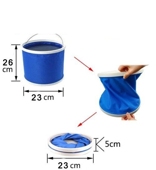 Складное ведро Foldaway Bucket (объем 9 л.) - фото 4 - id-p208563083