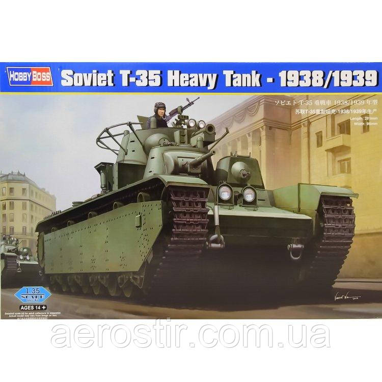 T-35 обр.1938/1939 г. 1/35 HOBBY BOSS 83843, фото 1