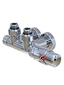 Кран з термоголовкою Маріо рушникосушки