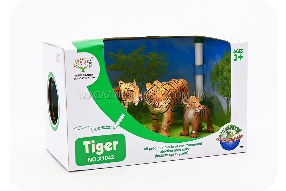 Фігурки «Королівство тварин» - Сімейство тигрів, фото 1