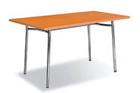 Прямоугольный кухонный стол TIRAMISU DUO chrome ДСП 1200*800