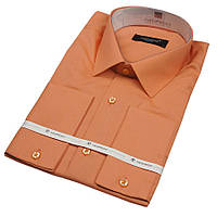 Чоловіча сорочка Negredo 23104 Slim персикового кольору