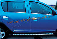 Накладки на дверні ручки Omsa на Dacia Logan MCW 2013