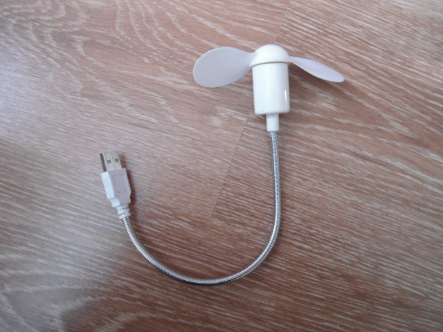 USB міні вентилятор для ноутбука, комп'ютера, авто