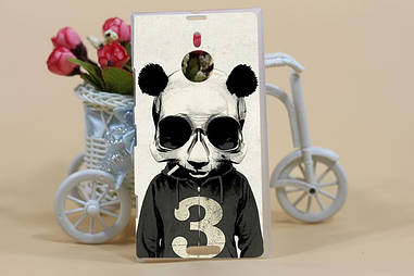 Ексклюзивний чохол для Nokia Lumia 1520 з малюнком панда з цифрою три