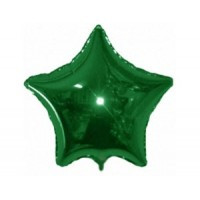Звезда 18" зеленая flexmetal - фото 1 - id-p539700830