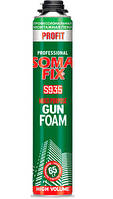 Пена монтажная SOMA FIX PROFIT всесезонная/зимняя (профессиональная), 800 мл (выход 65 л)