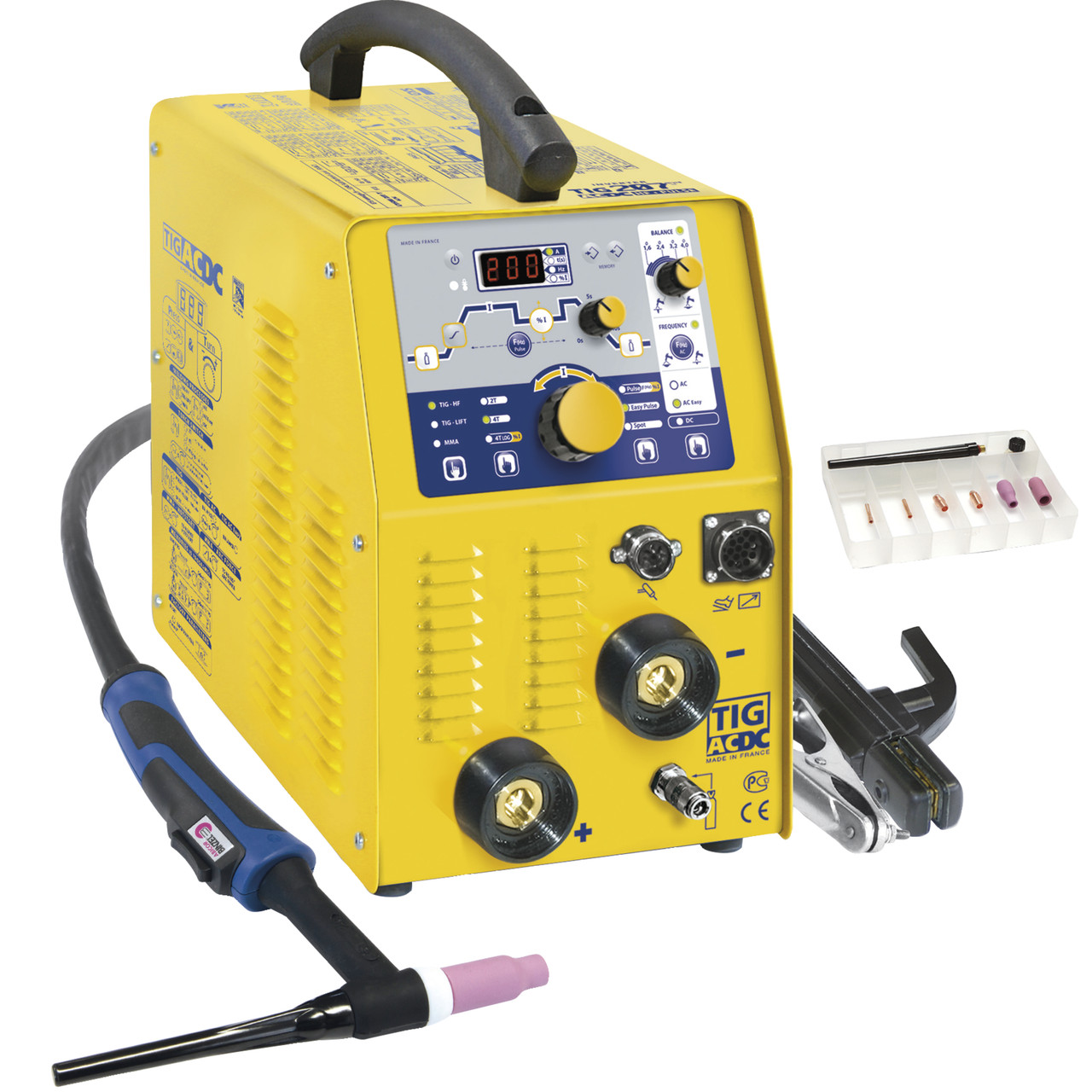 Зварювальний інвертор GYS TIG 207 AC/DC HF FV - ACC. SR26DB-4M