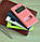 Рожевий чохол-книжка з функцією підставки для Iphone 5/5S, фото 7
