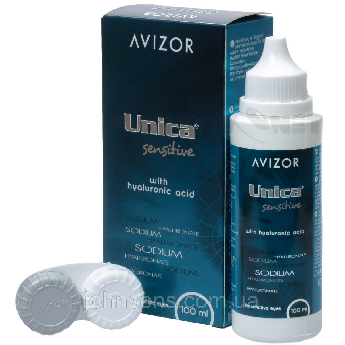 Розчин для контактних лінз Unica Sensitive 100 мл Avizor