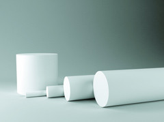 Фторопласт-4 стрижень д.280 мм, фото 1