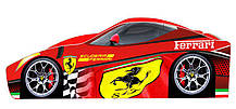 Кровать машина серия "Бренд" мод Ferrari выбор цвета для детей и подростков, фото 2