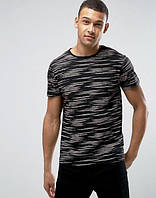 Мужская футболка D-Struct - Темная серый принт XL