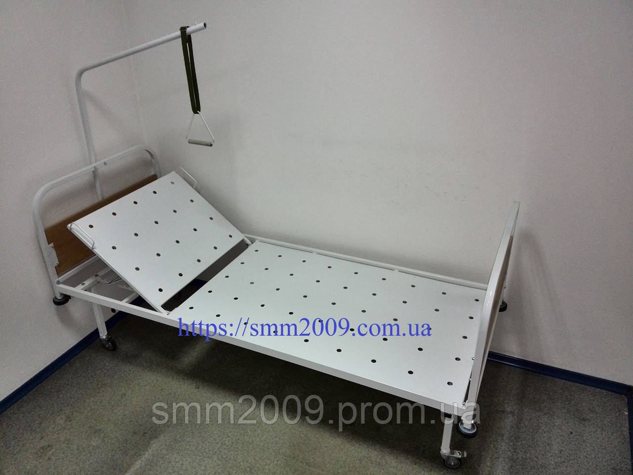 Кровать медицинская функциональная 2-х секционная (ложе лист). - фото 3 - id-p221637294