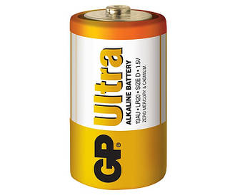 Батарейки GP-Ultra Alkaline D LR20 13AU-S2 1.5V