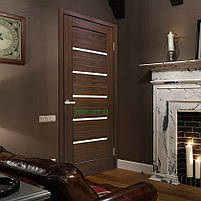 Двері-натуральний шпон Токіо ЗА палісандр FL Lux, фото 2