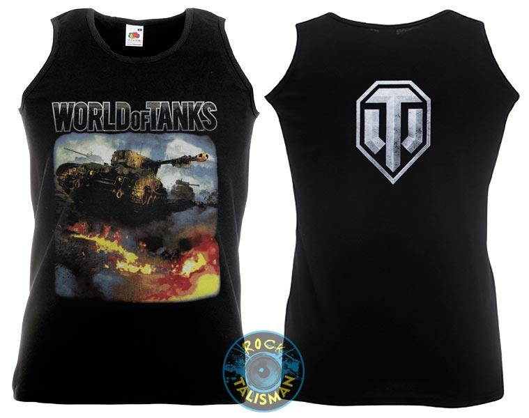 Майка WORLD OF TANKS кольоровий