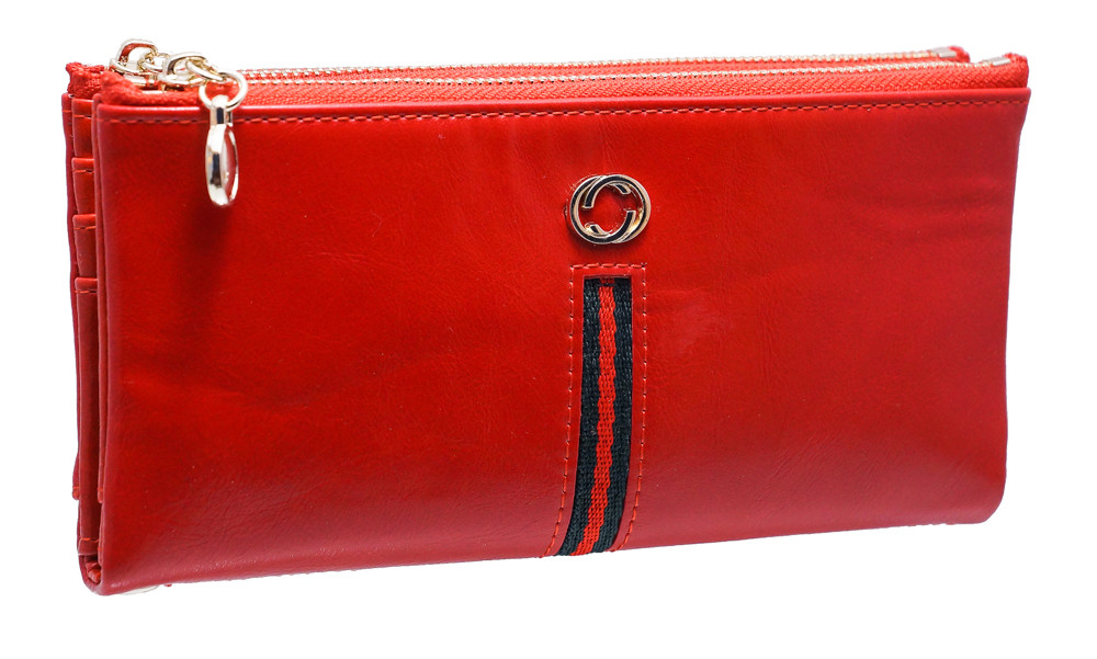 Стильний жіночий гаманець FW9852 red