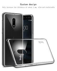 Прозорий чохол Imak для Nokia 6