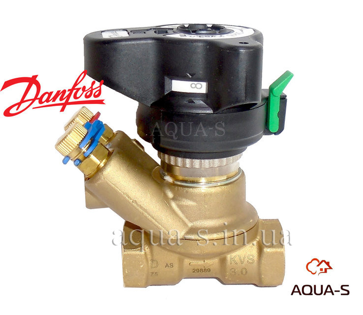 Клапан балансувальний Danfoss LENO MSV-BD DN 15 ручний для систем опалення 003Z4001, фото 1