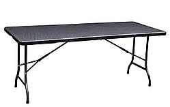 Складной стол RZK-180 black