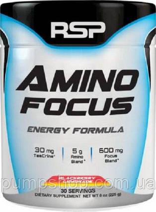 Амінокислоти + енергія RSP Nutrition AminoFocus 30 порц., фото 1