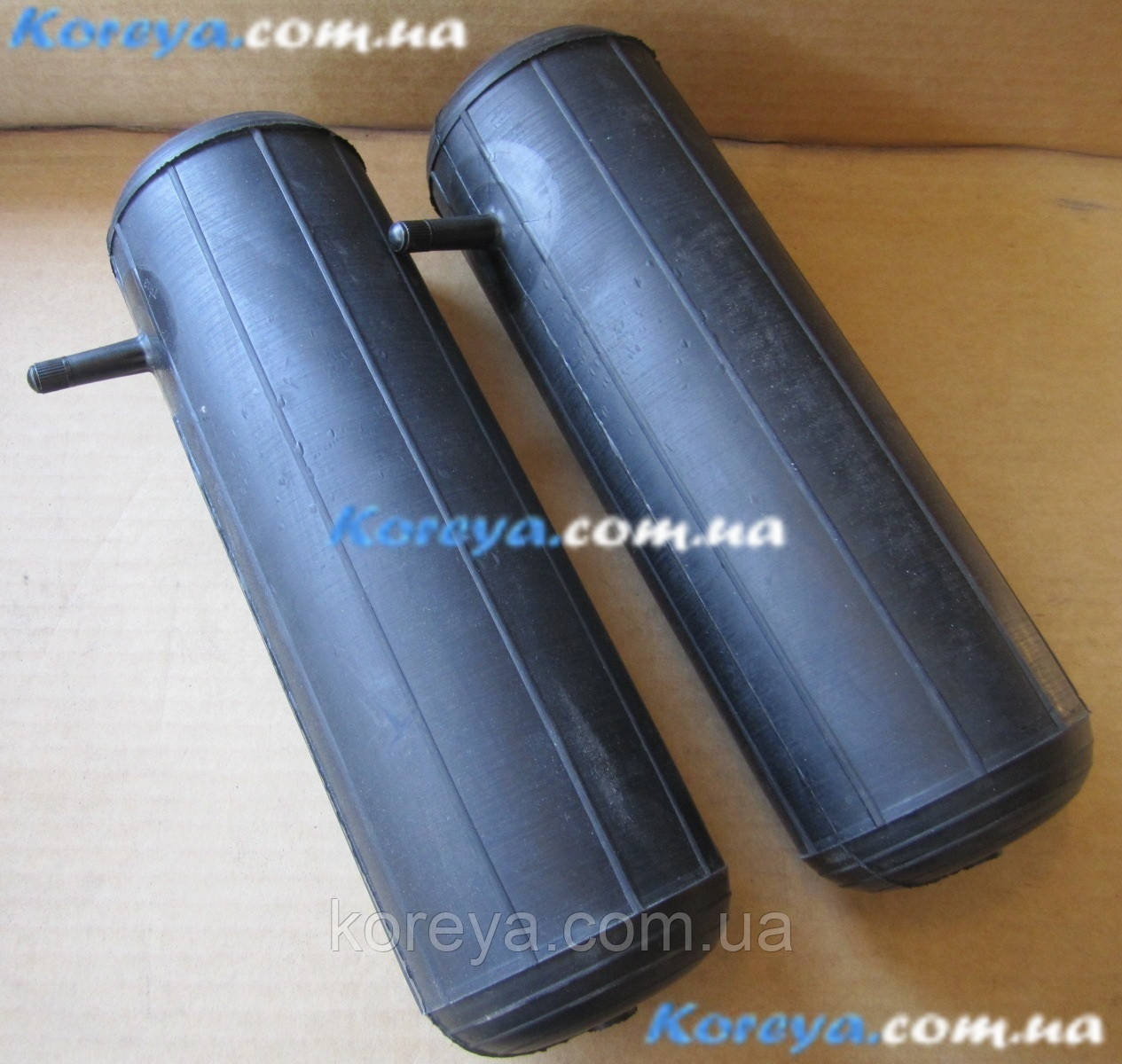 Підсилювачі пружин пневмо. Пневмобалони Фіат Скудо 90 мм висота 300 мм., фото 1