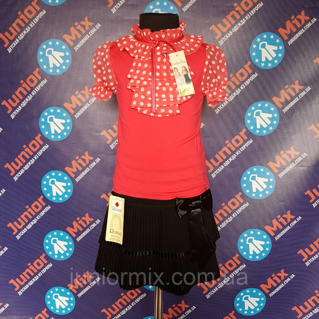 Дитячі блузки для дівчаток на короткий рукав Katherine