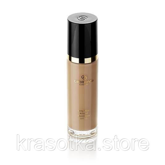 31806 Oriflame Giordani Gold. Природний бежевий. Основа тональна стійка мінеральна «Розкішний атлас», фото 1