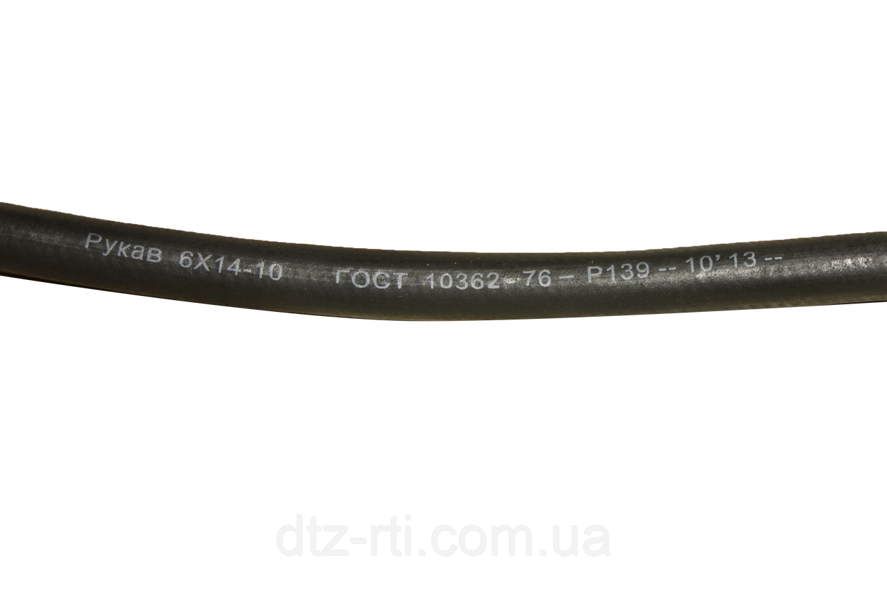 Рукав напірний МБС (маслобензостійкий) 06*13-10 ГОСТ 10362 (гладкий, фото 1