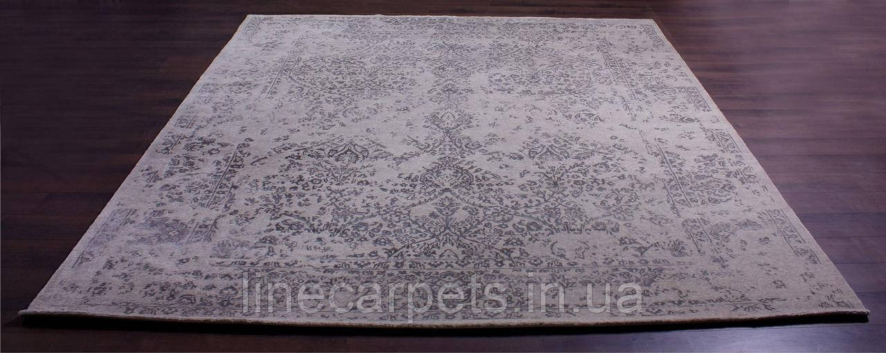Вовняний індійський килим ручної роботи