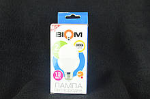 Світлодіодна лампа Biom BT-509 A60 10W E27 3000К матова