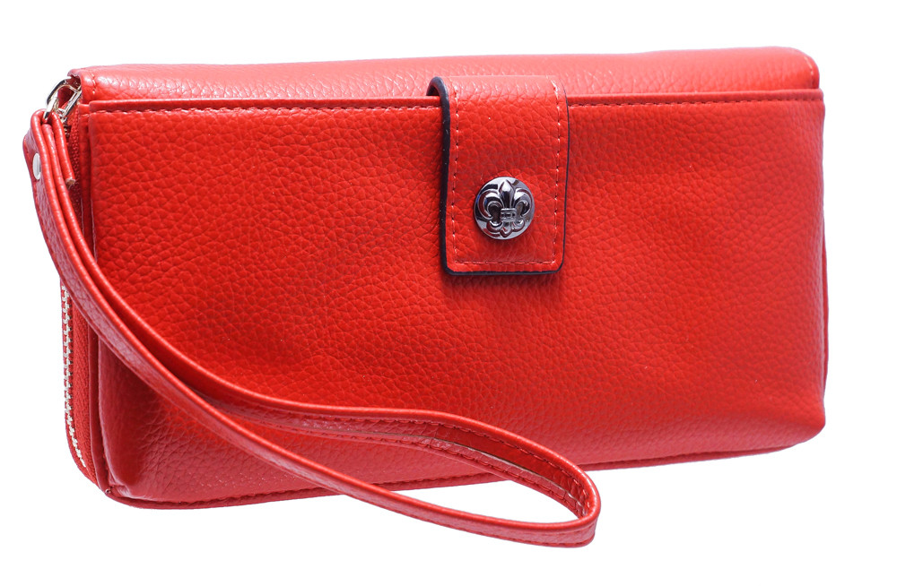 Стильний жіночий гаманець W2620 red