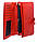 Жіночий модний гаманець W9055 red, фото 3